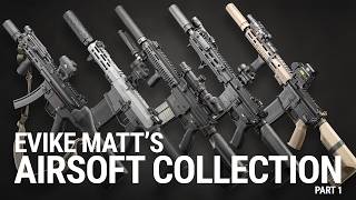 Matts Airsoft Rifle Collection [upl. by Bithia]