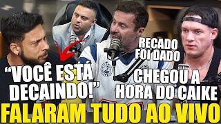 RAMON TOMA PUXÃO DE ORELHA AO VIVO E CONVERSA VAZADA ENTRE CARIANI E CAIKE É ESCLARECIDA [upl. by Airel]