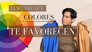 ¿QUIERES SABER QUE COLORES TE QUEDAN MEJOR DESCUBRE TU COLORIMETRÍA [upl. by Lawlor]