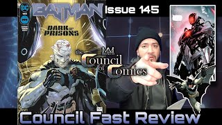 BATMAN ISSUE 145 COUNCIL FAST REVIEW HERE IS A QUICK TAKE ON BATMAN STRUGGLES WITH FAILSAFE batman [upl. by Hazlett251]