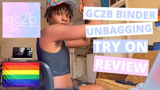 GC2B Binder Review  First Time Binding  I GOT STUCK PUTTING IT ON [upl. by Aliuqahs106]