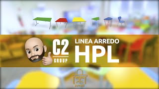 Arredi Scolastici in HPL per rispettare il piano Scuola Miur 9  A scuola con il Cervo C2 Group [upl. by Warfold]