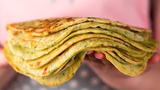 Queste piadine di patate e verdure sono fantastiche  SaporitoTV [upl. by Upshaw]