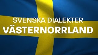 Svenska Dialekter – Norrländska – Västernorrländsk dialekt Voice To Me [upl. by Almeda279]