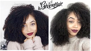 Transitioning Hair❤BEST Curly Clip Ins for Natural Hair ft HerGivenHair [upl. by Giorgio]