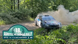 AGROTEC PETRONAS Rally Hustopeče 2023  CRASH  JUMPS  ACTION [upl. by Dloniger]