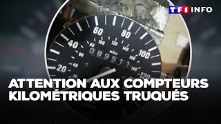 Compteurs kilométriques truqués  comment éviter les pièges｜TF1 INFO [upl. by Graubert]