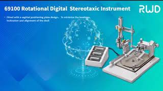 RWD Rotational Digital Stereotaxic Instrument 69100 [upl. by Jessalin947]