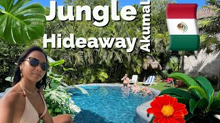 Jungle Hideaway in Akumal Mexico [upl. by Nyladnohr626]