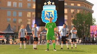 FC 24  Argentina Vs USA  FTMESSI  Volta Football  Pc Gameplay  HD [upl. by Eelreveb]