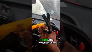 How to break baseball steering wheel locks cars steeringlocks [upl. by Gaeta]