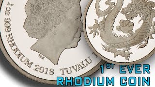 2018 South Sea Dragon RHODIUM Coin [upl. by Tenner483]