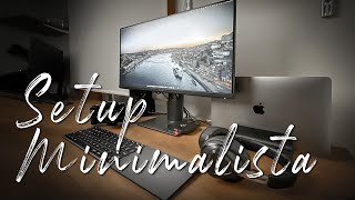 Tour 2021 do meu SETUP MINIMALISTA com Macbook Pro e thunderbolt 3 [upl. by Bello]