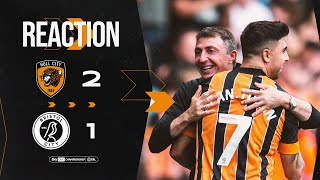 Hull City 21 Bristol City  Reaction  Sky Bet Championship [upl. by Iidnarb368]