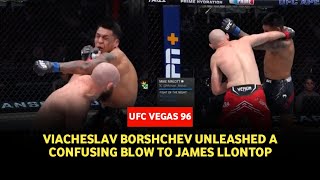 UFC Vegas 96 Results Viacheslav Borshchev Overcomes Head Collision Wins Fight Over James Llontop [upl. by Annalise]