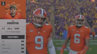 EA SPORTS College Football 25 Clemson vs LSU [upl. by Roxy]