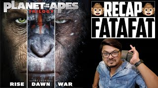 Planet of the Apes TRILOGY Recap in Hindi  Yogi Bolta Hai [upl. by Kreindler]