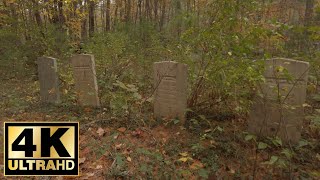 1765 Moses Caverly Cemetery Barrington NH A Short Damp Walk on a Cool Fall Afternoon in 4k [upl. by Andee]