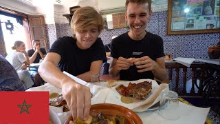 EPIC MOROCCO STREET FOOD in Marrakesh 🇲🇦 ft LukeKorns 🇲🇦 [upl. by Newman886]