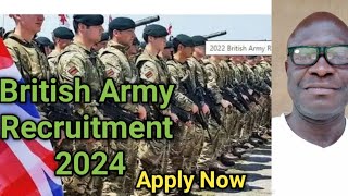 British Army Recruitment Program for 2024How to join the British Army [upl. by Aisercal]