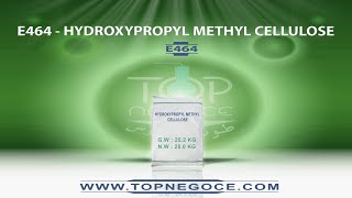 HYDROXYPROPYL METHYLCELLULOSE [upl. by Anna-Diana291]