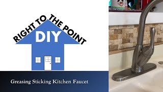 Fixing a Dripping Kitchen Tap [upl. by Claudy]