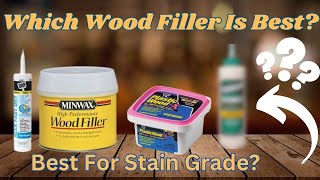 Top 5 Wood Fillers [upl. by Melburn75]