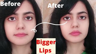 How to Get plump lips bigger lips fuller lips naturally and permanently Live results in 3 minutes [upl. by Ecnaiva692]