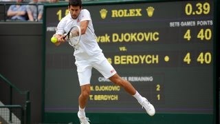 Novak Djokovic on quarterfinal win at Wimbledon 2013 [upl. by Rumney]