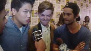 Dylan OBrien Thomas BrodieSangster and Ki Hong Lee  Maze Runner [upl. by Bremen]