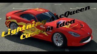 Lightning McQueen Pixar Cars Custom idea Real Racing 3 RR3 [upl. by Alraep653]