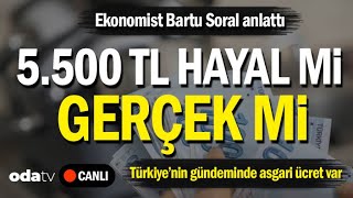 Türkiye’nin Gündeminde Asgari Ücret Var  5500 Hayal mi Gerçek mi [upl. by Elokin]