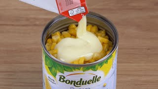 Add condensed milk to a can of corn and be surprised by the result [upl. by Esile]