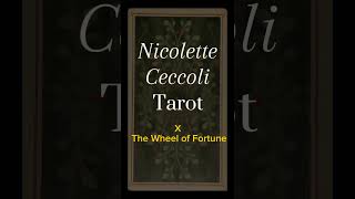 Nicolette Ceccoli Tarot X  The wheel of Fortune guidance tarotcards tarotreading help [upl. by Flagler]