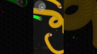 Cacing Terbesar Superhero Wasp  Worms Zone Slither Snake Game io 96519 [upl. by Selinski]