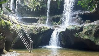 Cascada Los Tres Saltos de Bajo Grande El Anegado  Jipijapa  Manabí [upl. by Yelsiap]