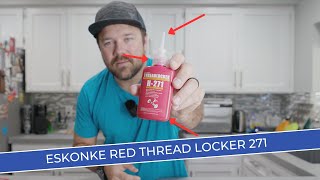 ESKONKE Red Thread Locker Demo [upl. by Marillin]