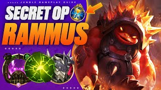 S Build RAMMUS JUNGLE Is ABSOLUTELY OK 🦔  Total Tank Jungle Carry Guide [upl. by Ahsirt]