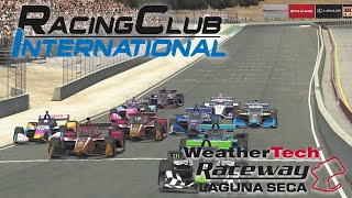 RCI iRacing IndyCar  Laguna Seca [upl. by Rehpotsrhc]