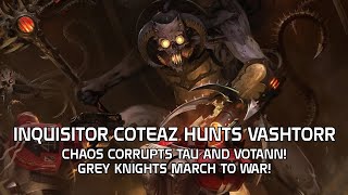 Vashtorr Corrupts Tau And Votann Warhammer 40K Lore Dub [upl. by Nerahs]