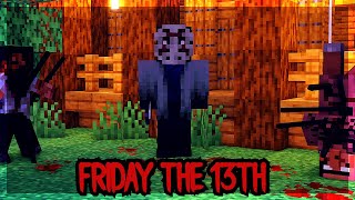 HUNTED by JASON VOORHEES in MINECRAFT  Friday the 13th [upl. by Ardys]