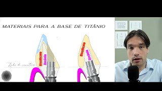 Zircônia e Dissilicato sobre o Tibase [upl. by Luamaj]