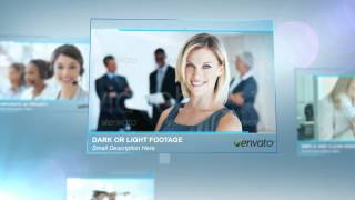 Corporate Multi Screen After Effects Background [upl. by Kam]