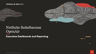 NetSuite SuiteSuccess OpenAir Executive Dashboards and Reporting [upl. by Lishe558]