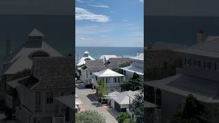 The prettiest rooftop view in Rosemary Beach 🌅🍸 📍Pescado in 30A florida summerdreaming travel [upl. by Atnoved]