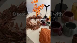 SHEIN fall decor🍂 SHEINOFFICIAL shein SHEINhome saveinstyle SHEIN loveshein sheinappliances [upl. by Ewart]