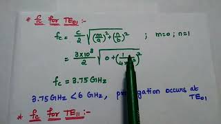 Important Problem solved in Rectangular Waveguide [upl. by Anilec691]