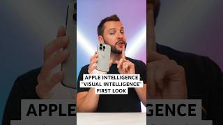 FIRST LOOK Apple Intelligences “Visual Intelligence” Feature [upl. by Xuaegram]