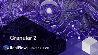 RealFlow  Cinema 4D 20 Granular Tutorial Part 2 Subs Available [upl. by Eceinert]