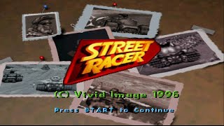 Street Racer PS1 Playthrough  Classic Kart Racing [upl. by Manchester]